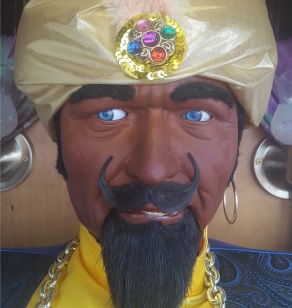 Zoltar Fortune Teller Close Up - very
